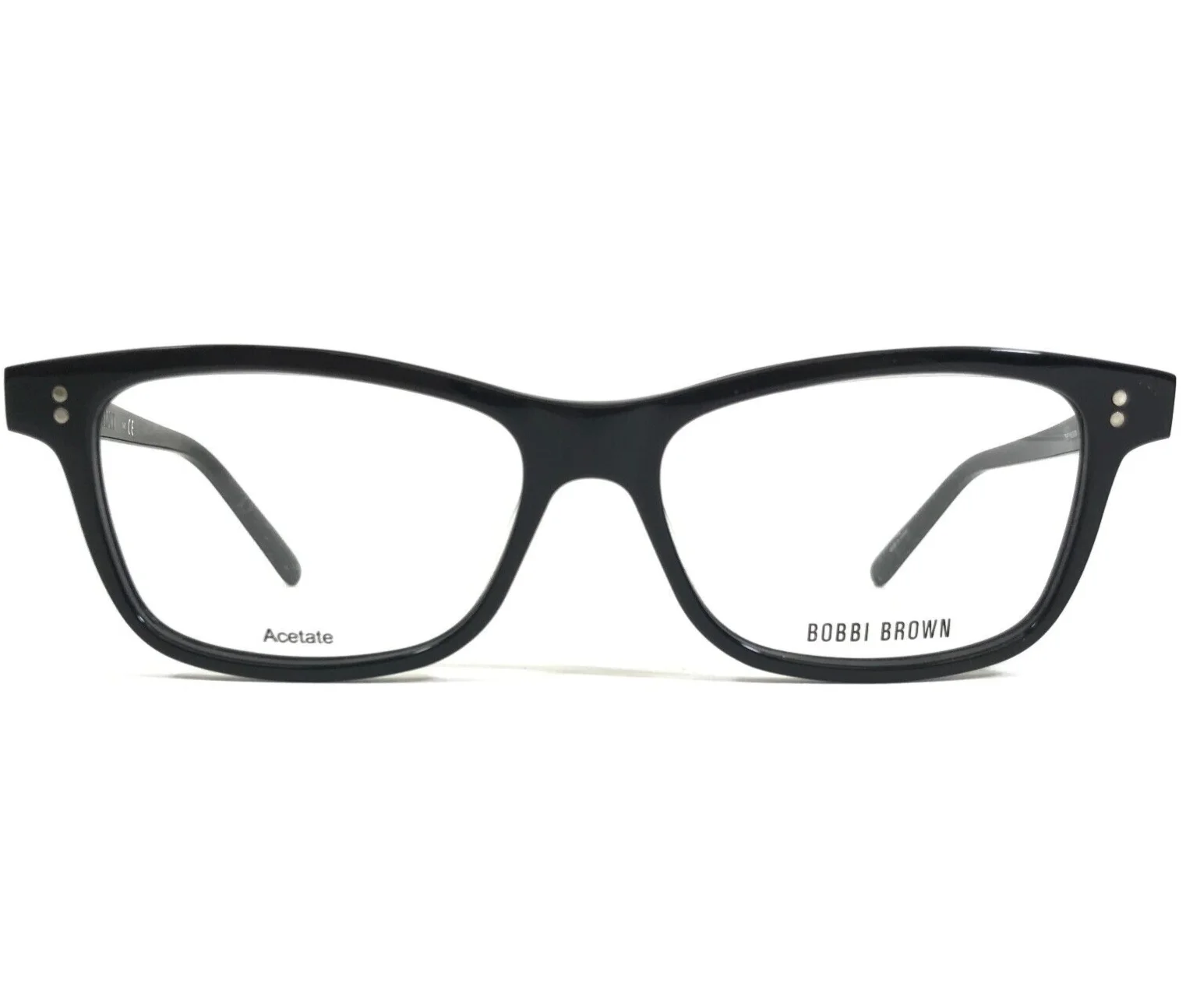 Bobbi Brown Eyeglasses Frames THE WILSON 0807 Black Rectangular 51-15-140 2
