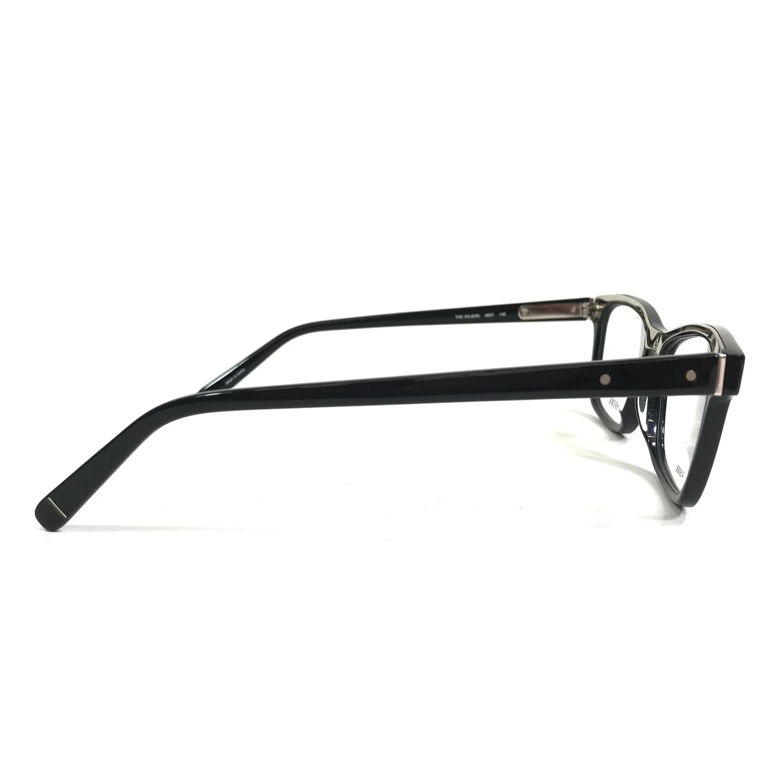 Bobbi Brown Eyeglasses Frames THE WILSON 0807 Black Rectangular 51-15-140 3