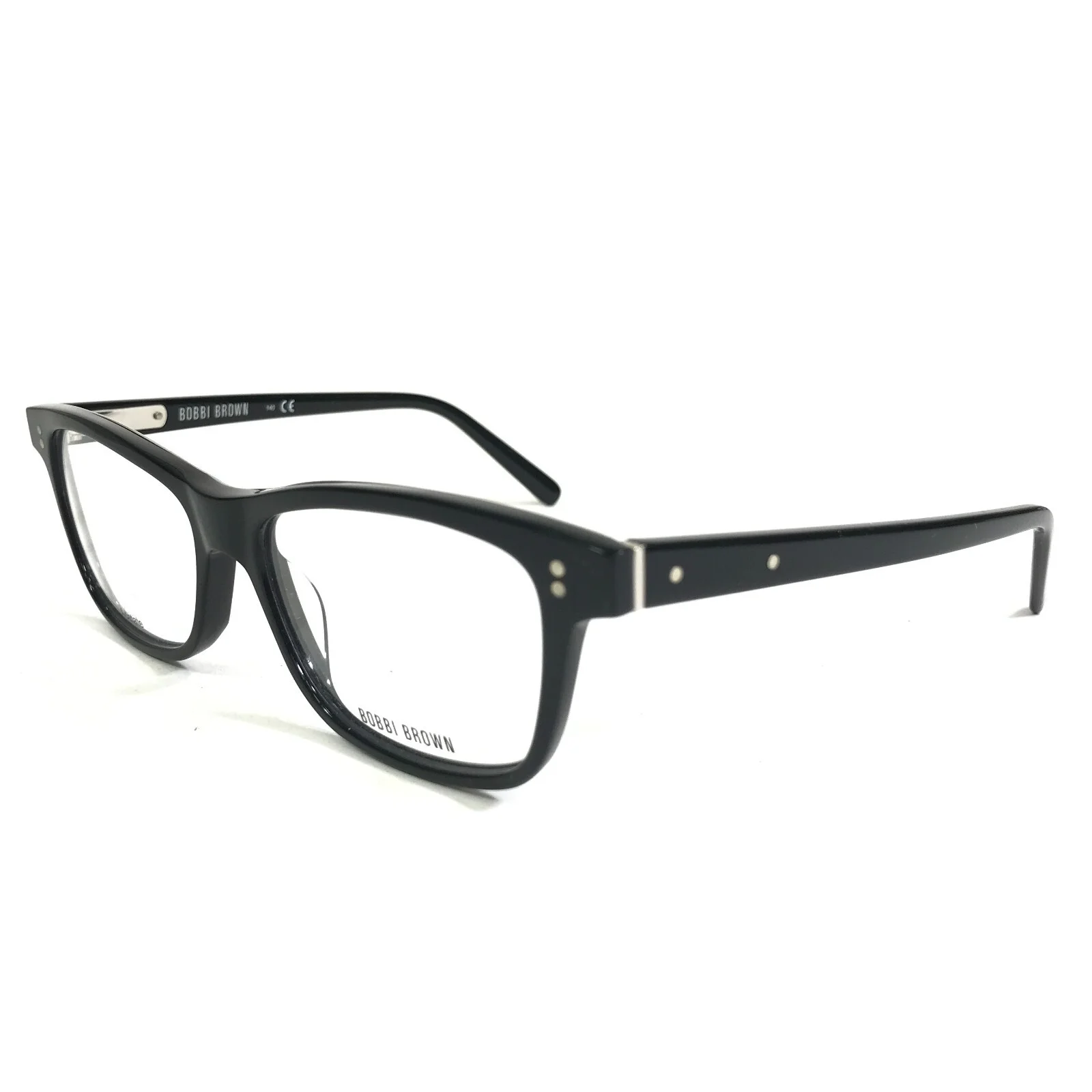 Bobbi Brown Eyeglasses Frames THE WILSON 0807 Black Rectangular 51-15-140 4