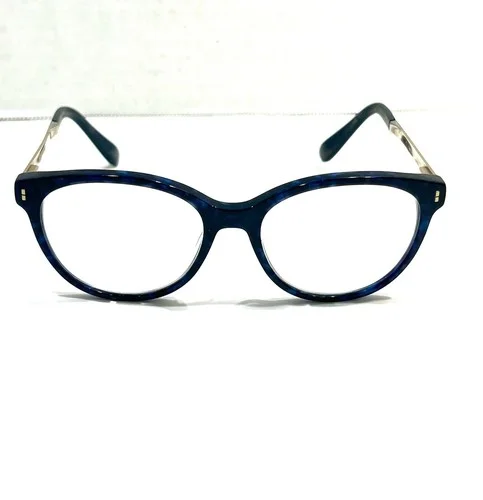 Bobbi Brown Eyeglasses model THE LAUREN color 42S Blue Tortoise Shell 140