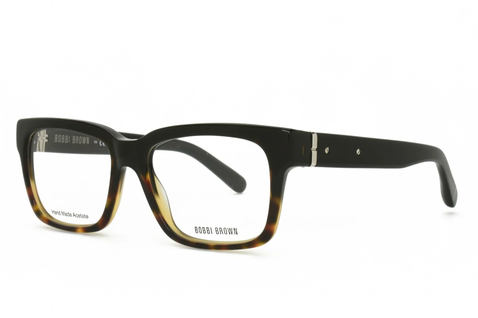 BOBBI BROWN The Avery EUT New Authentic Eyeglasses 52-16-135 Black Tortoise Fade