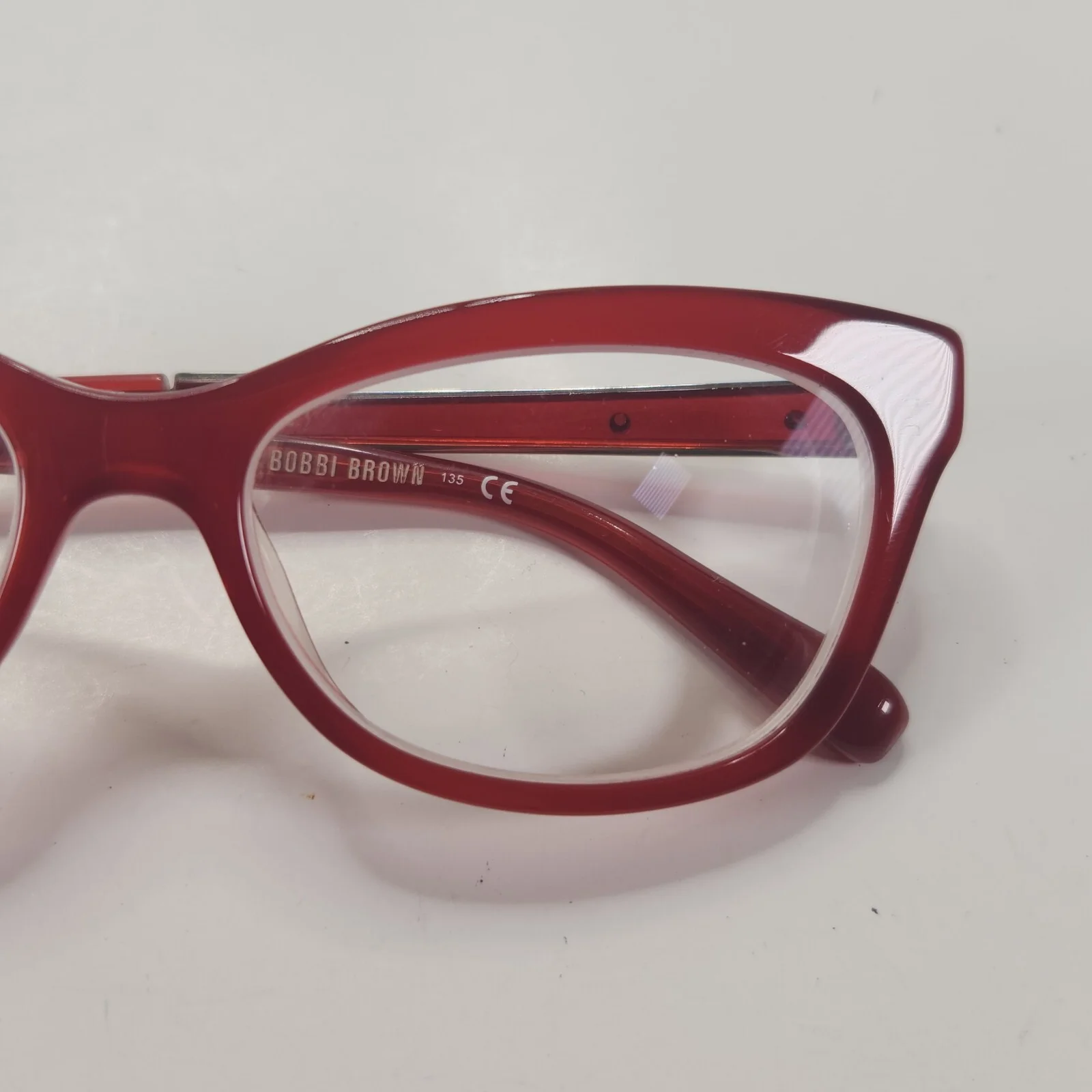 Bobbi Brown THE ISABELLA 0SQ1 54-15-135 Full Rim Eyeglasses Red Frame 3
