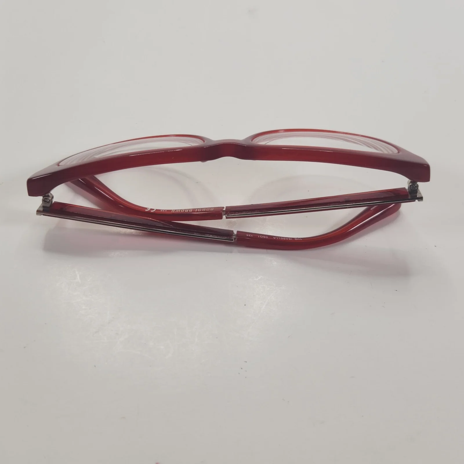 Bobbi Brown THE ISABELLA 0SQ1 54-15-135 Full Rim Eyeglasses Red Frame 4