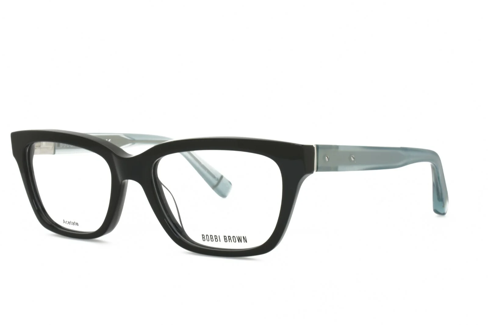 BOBBI BROWN The Luca 807 New Authentic Eyeglasses 52-17-135 Black