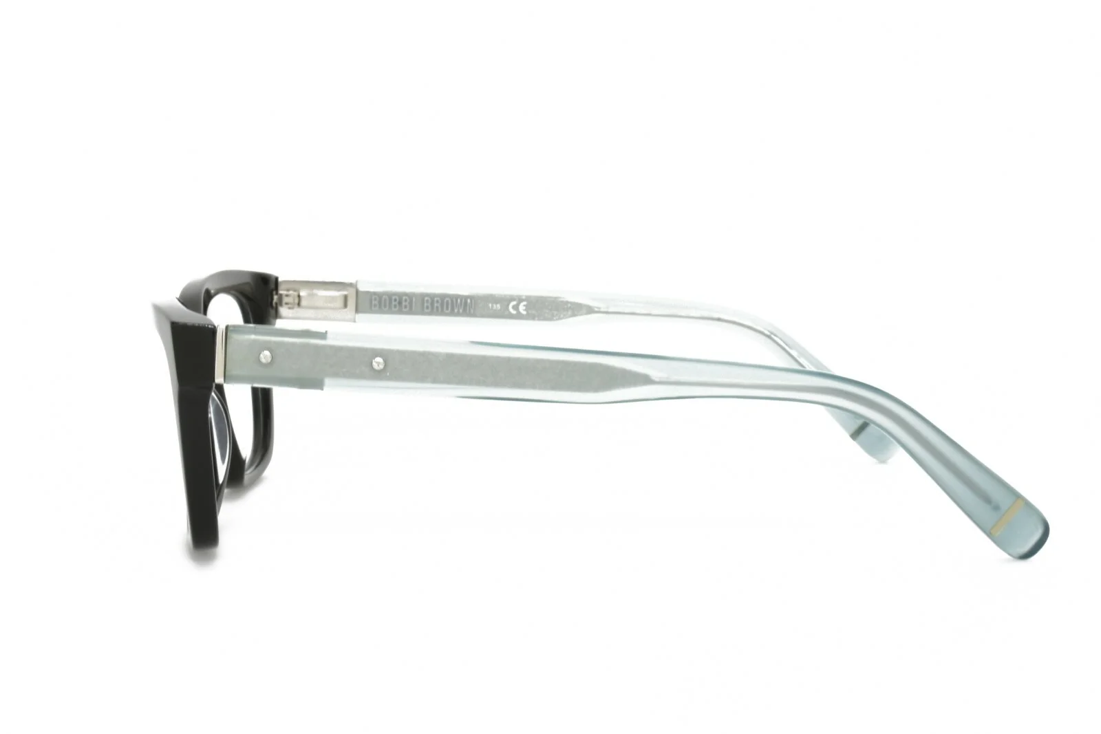 BOBBI BROWN The Luca 807 New Authentic Eyeglasses 52-17-135 Black 3
