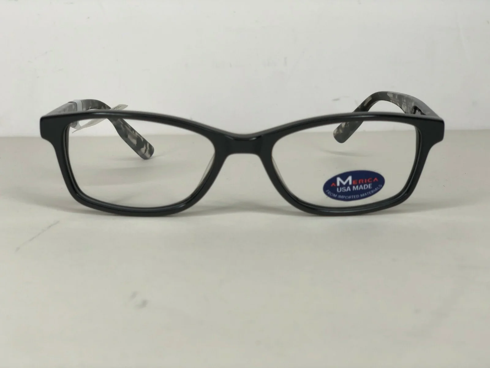 BOGO! AMERICA M Eyeglasses FRAMES gray black tortoise 47-16-130 302 demo lens 3