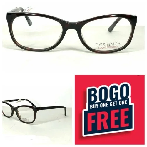 BOGO~ DLFL Contour Eyeglasses 52-18-135 tortoise olive FRAMES L5002 Women