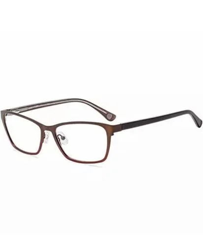 BOGO! Trend by DNA Brown Red Eyeglasses L3005 53-15-140 FRAMES Demo Lens $54 2