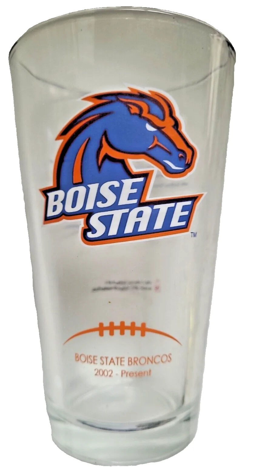 Boise State Broncos NCAA Arby’s Collector Series 2012 Pint/16 oz Glass #3 of 3