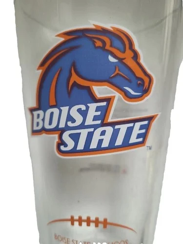 Boise State Broncos NCAA Arby’s Collector Series 2012 Pint/16 oz Glass #3 of 3 2