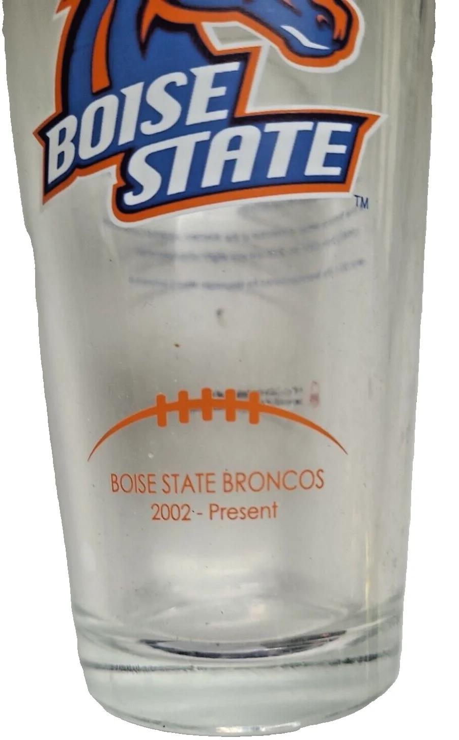 Boise State Broncos NCAA Arby’s Collector Series 2012 Pint/16 oz Glass #3 of 3 3