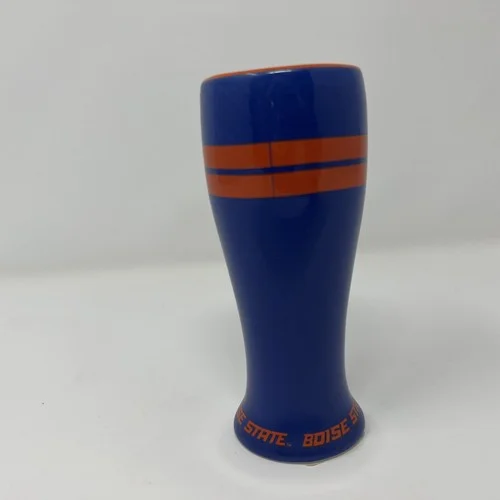 Boise State Broncos NCAA Ceramic Blue And Orange Tall Shot Glass 2