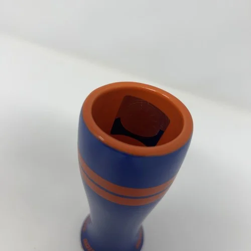 Boise State Broncos NCAA Ceramic Blue And Orange Tall Shot Glass 3
