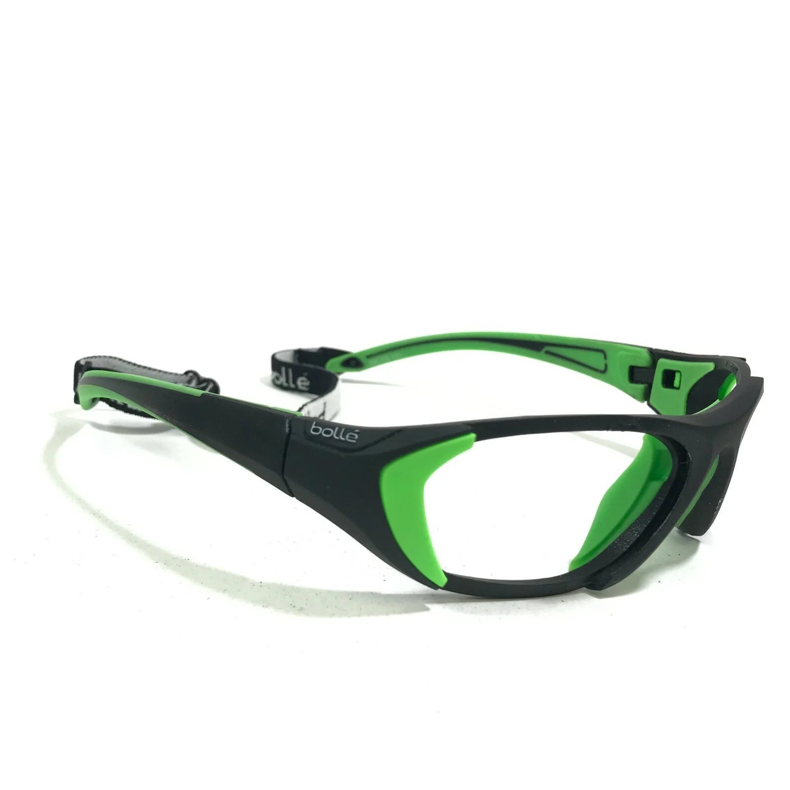 Bolle Athletic Goggles BALLER 12395 Eyeglasses Frames Black Green 59-19-131 3