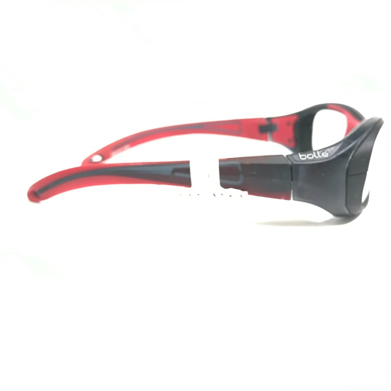 Bolle COVERAGE Athletic Goggles Eyeglasses Frames Black Red Wrap Sport 52-17-125 3
