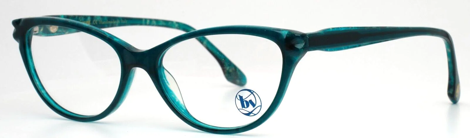 BON VIVANT Isabelle 7414 Emerald Green Womens Cat Eye Eyeglasses 52-15-140 B:35