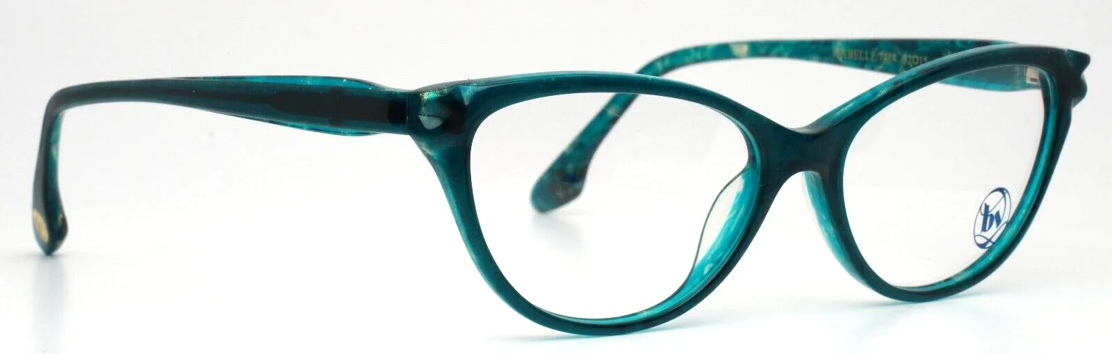 BON VIVANT Isabelle 7414 Emerald Green Womens Cat Eye Eyeglasses 52-15-140 B:35 3
