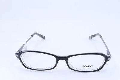 Bongo B WEDGE Black Oval Women Full Rim 51-14-135 Eyeglasses Frames 2