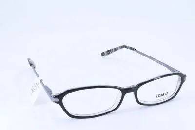 Bongo B WEDGE Black Oval Women Full Rim 51-14-135 Eyeglasses Frames 3