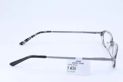 Bongo B WEDGE Black Oval Women Full Rim 51-14-135 Eyeglasses Frames 4