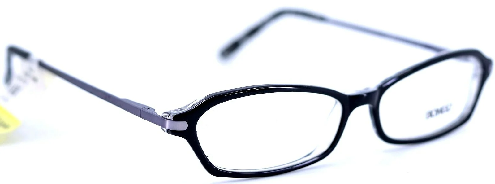 Bongo B WEDGE BLK Black Rectangular Womens Full Rim Eyeglasses Frames 51-14-135 3