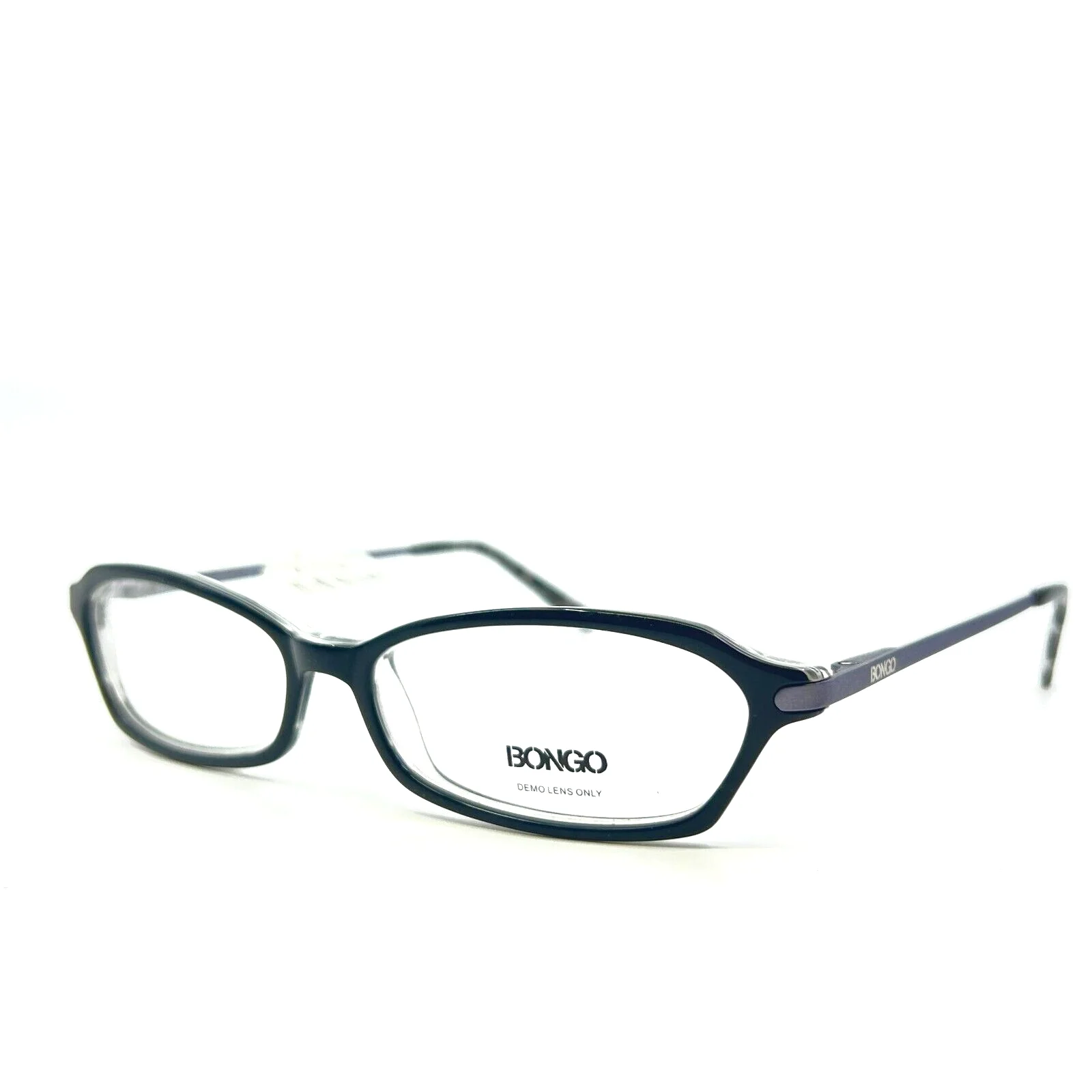 Bongo B Wedge BLK Eyeglasses Black Grey Oval Full Rim Frames 51[]14 135 mm j1