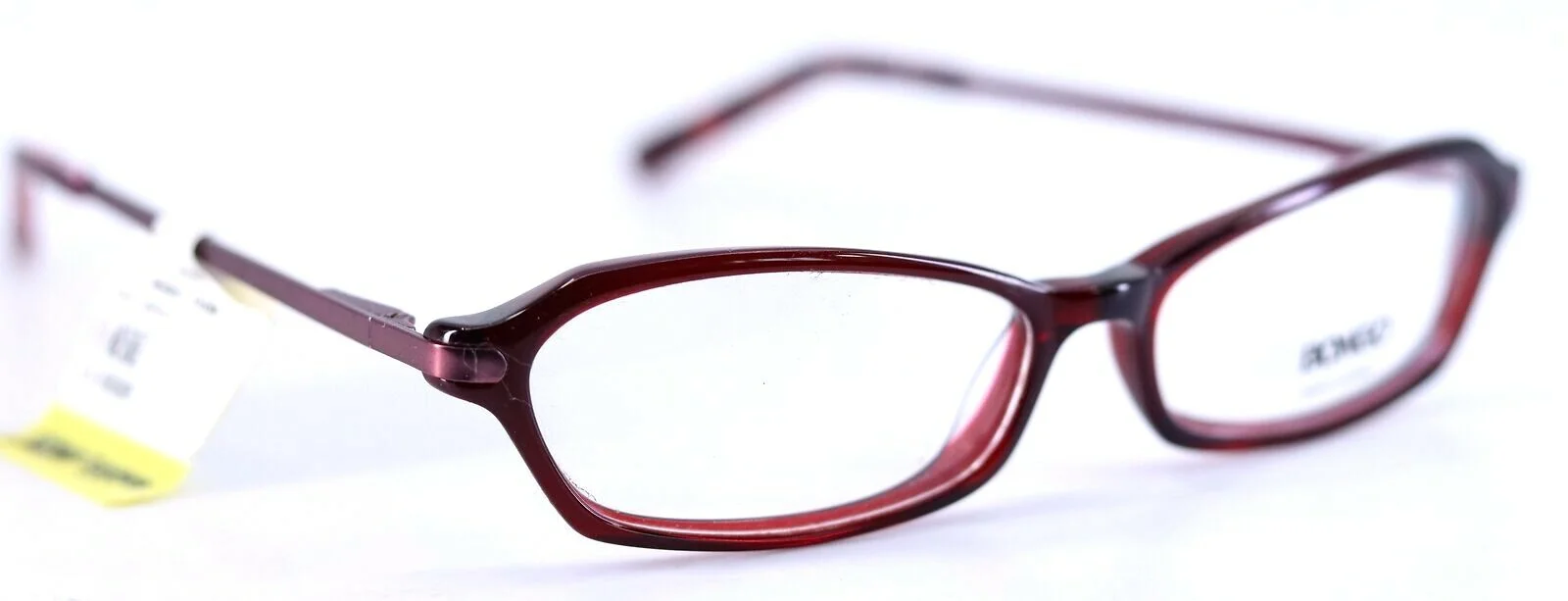 BONGO B WEDGE BU Burgundy Cat Eye Womens Full Rim Eyeglasses Frames 51-14-135 3