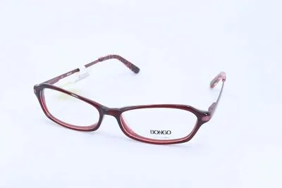 Bongo B WEDGE Burgundy Oval Women Full Rim 51-14-135 Eyeglasses Frames
