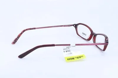 Bongo B WEDGE Burgundy Oval Women Full Rim 51-14-135 Eyeglasses Frames 3