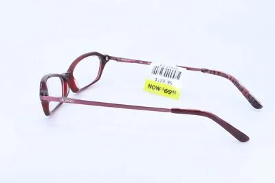 Bongo B WEDGE Burgundy Oval Women Full Rim 51-14-135 Eyeglasses Frames 4