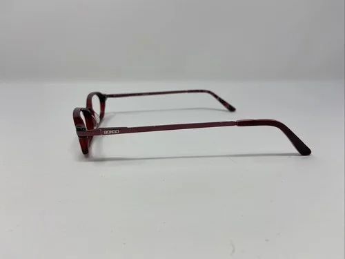 BONGO Eyeglasses Frame B WEDGE BU 068 G4 51-14-135 Burgundy/Red Full Rim XF60 3