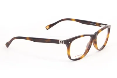 BOSS ORANGE Havana Square Eyeglass Frames 52mm B0088 $260 NEW 2