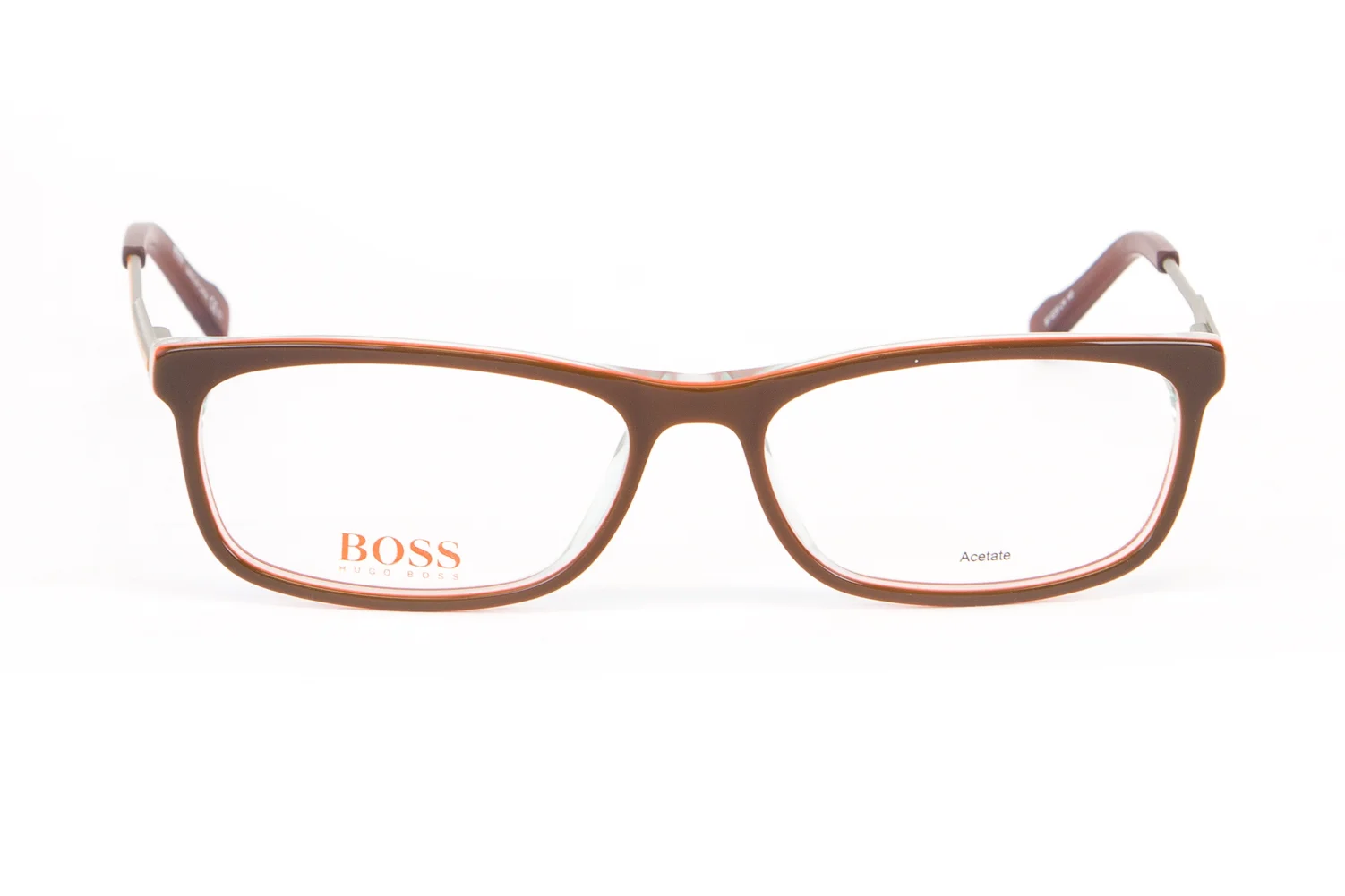 BOSS ORANGE Rectangular Eyeglass Frames 57mm B0230 $260 NEW 4