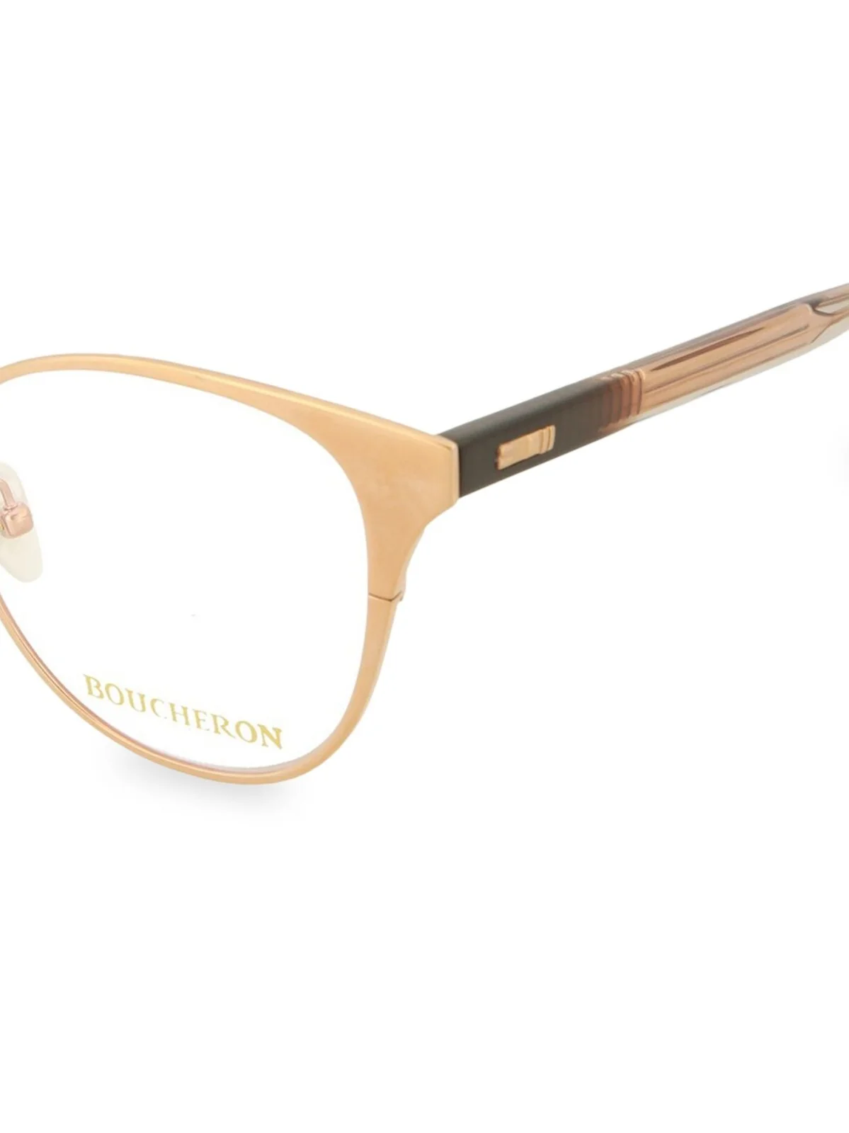 Boucheron Women’s 51 MM Round Optical Glasses BC0013O 002 51 18-140 with Case 3