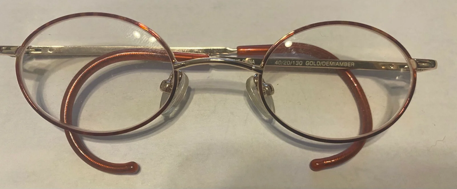 Boulevard Boutique Collection 4170 with Cable Temples 40-20-130 Gld/Demi Childre