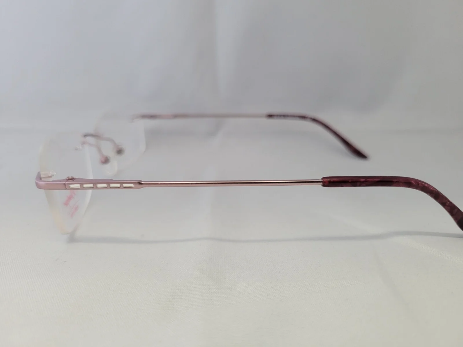 Boutique Totally Rimless Serinity Rose Gold Eyeglasses 54-16-140 3