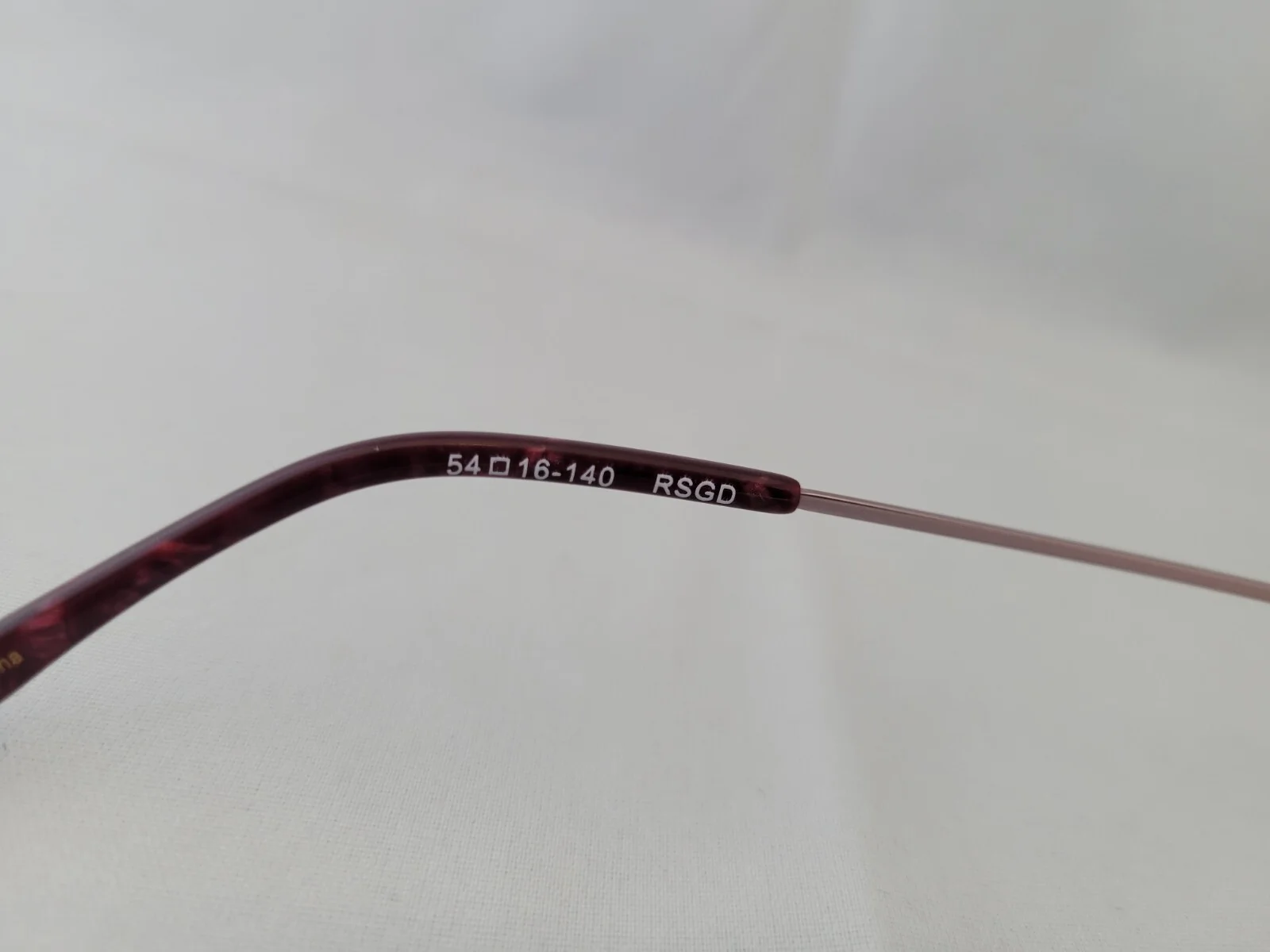 Boutique Totally Rimless Serinity Rose Gold Eyeglasses 54-16-140 4