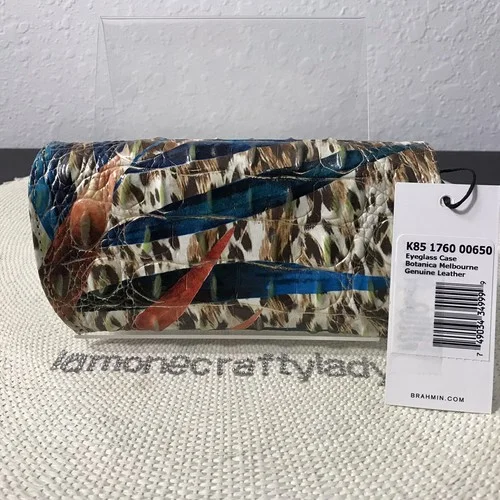 BRAHMIN BOTANICA MELBOURNE Leather Eyeglass Case 3