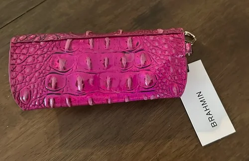 Brahmin Potion MELBOURNE Elora Eyeglass / Sunglass Case genuine leather NWT 2