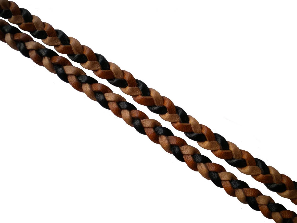 Braided Leather Sport Eyeglass Sunglass Leash Retainer Lanyard 3