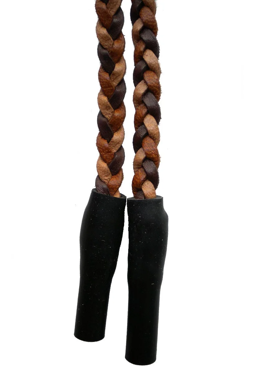Braided Leather Sport Eyeglass Sunglass Leash Retainer Lanyard 4