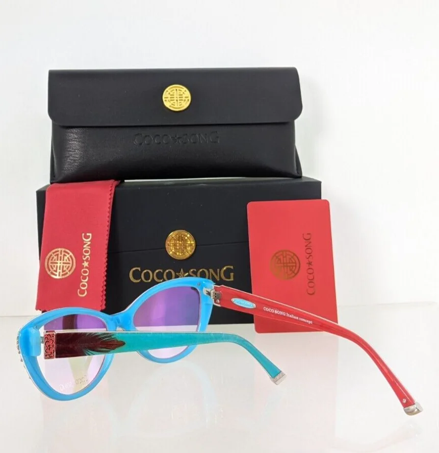 Brand New Authentic COCO SONG Eyeglasses Golden Phoenix Col. 4 54mm CV093 4