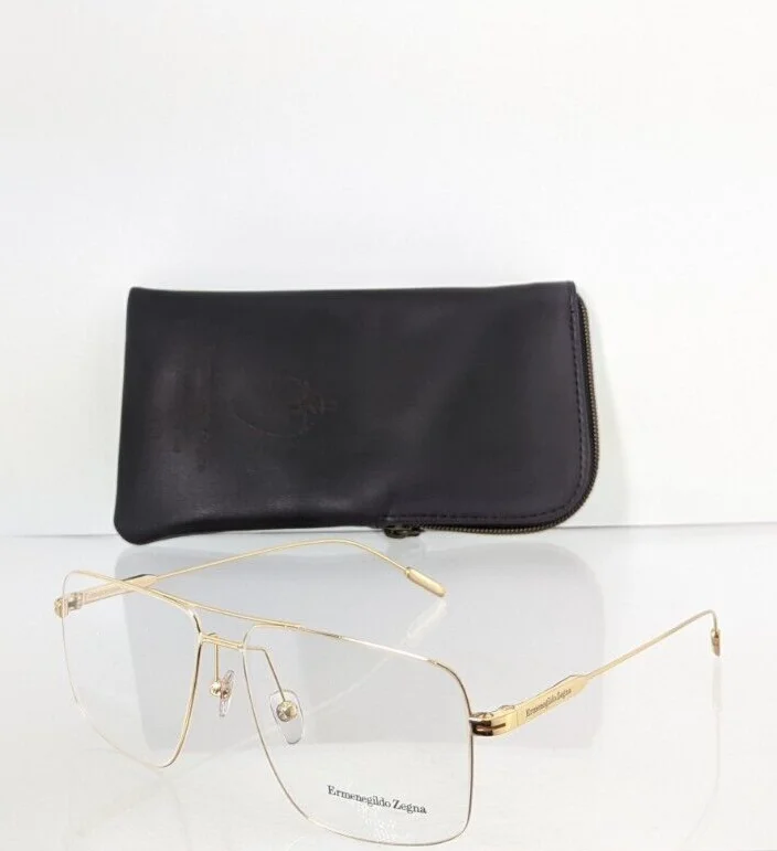 Brand New Authentic Ermenegildo Zegna Eyeglasses EZ 5225 030 56mm Leggerissimo