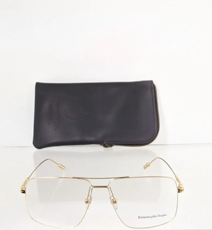 Brand New Authentic Ermenegildo Zegna Eyeglasses EZ 5225 030 56mm Leggerissimo 4