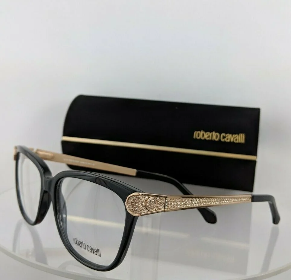 Brand New Authentic Roberto Cavalli Eyeglasses Polaris 934 005 53mm Frame 934 3