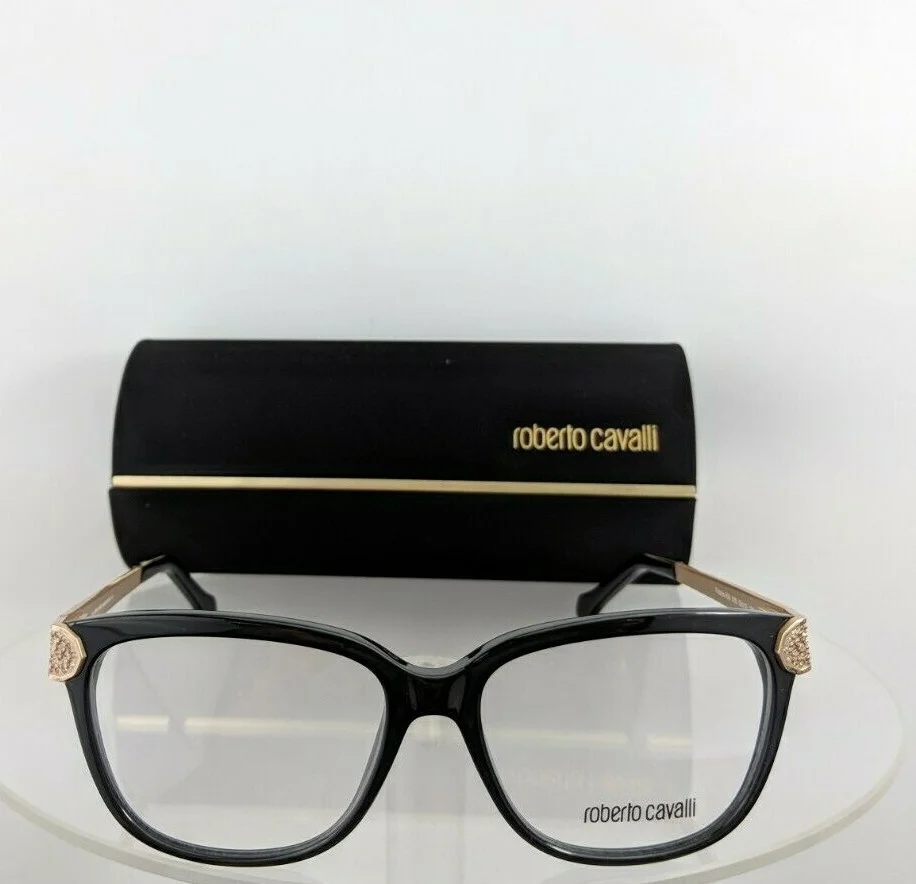 Brand New Authentic Roberto Cavalli Eyeglasses Polaris 934 005 53mm Frame 934 4