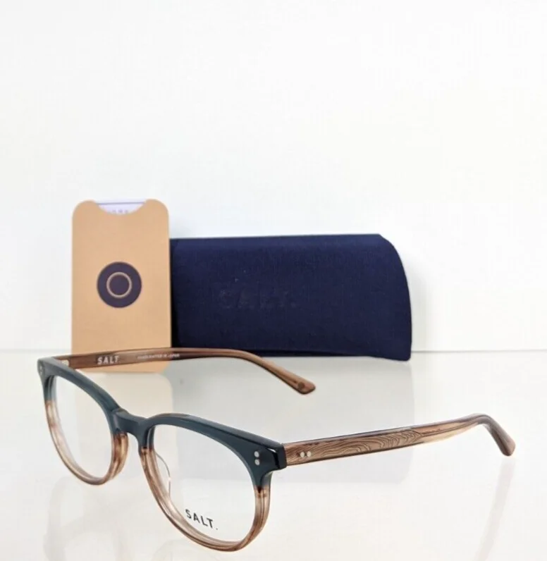 Brand New Authentic SALT Eyeglasses GARLAND OAS 51mm Two Toned Frame 2