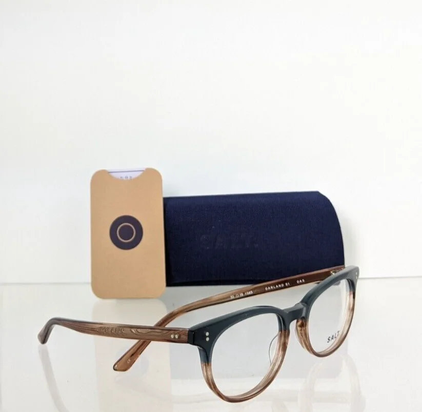 Brand New Authentic SALT Eyeglasses GARLAND OAS 51mm Two Toned Frame 3