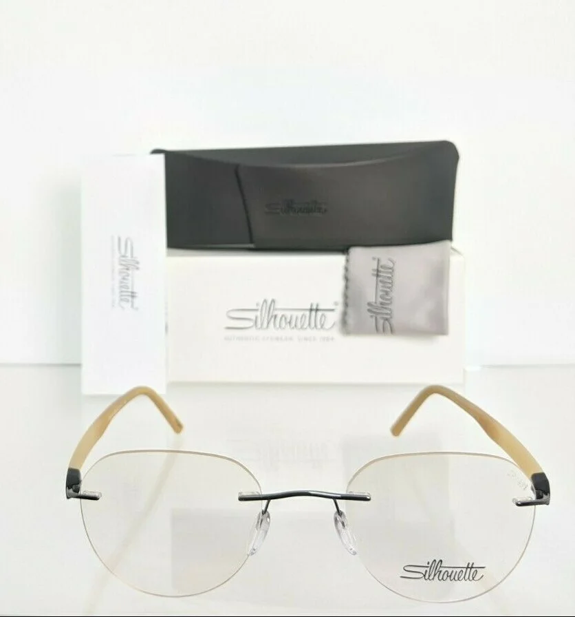 Brand New Authentic Silhouette Eyeglasses 5506 DP 6565 Titanium Frame 49mm 4