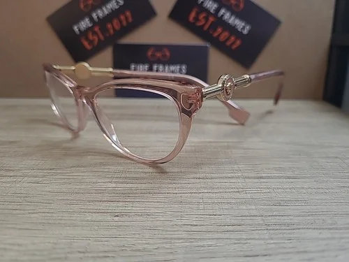 Brand New Authentic Versace Eyeglasses MOD. 3311 5322 52mm Clear Pink